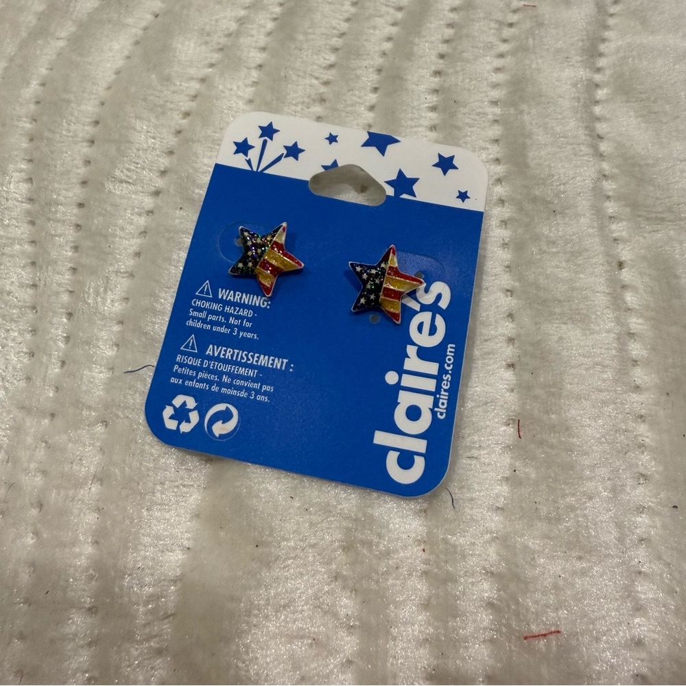 10 for $10 Claire's Star Earrings